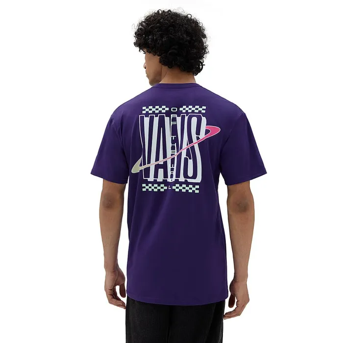 Vans Tshirts and Tanks Men Ringed Logo TShirt Purple