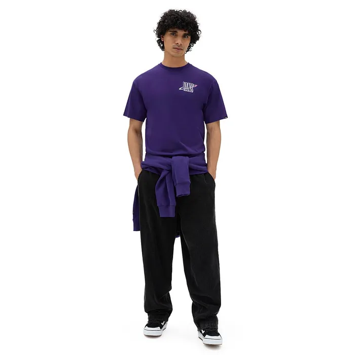 Vans Tshirts and Tanks Men Ringed Logo TShirt Purple