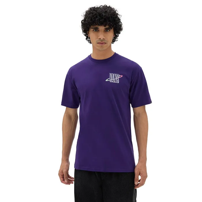 Vans Tshirts and Tanks Men Ringed Logo TShirt Purple