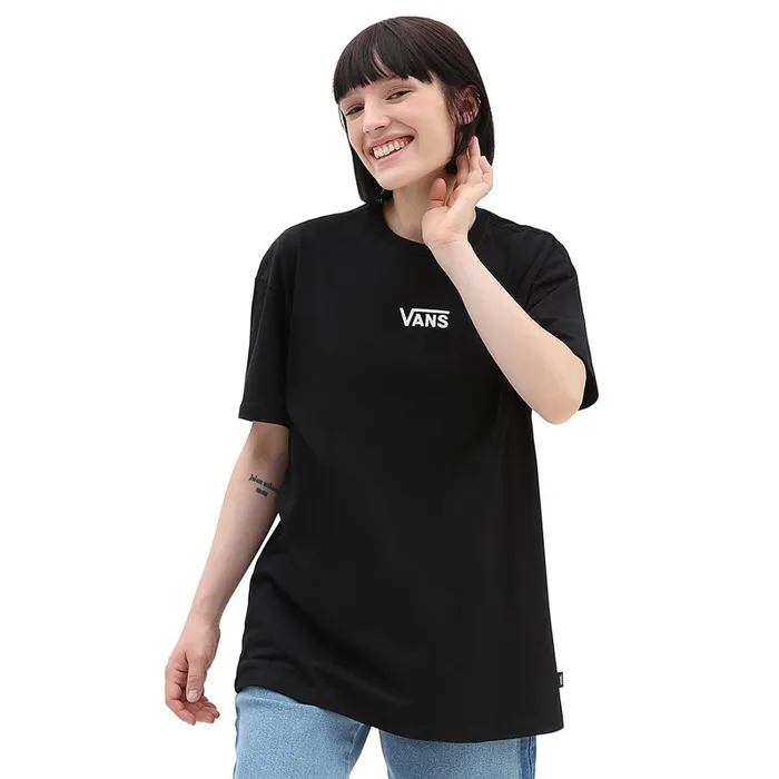 Vans Tshirts and Tops Women Flying V Oversized Tshirt Black