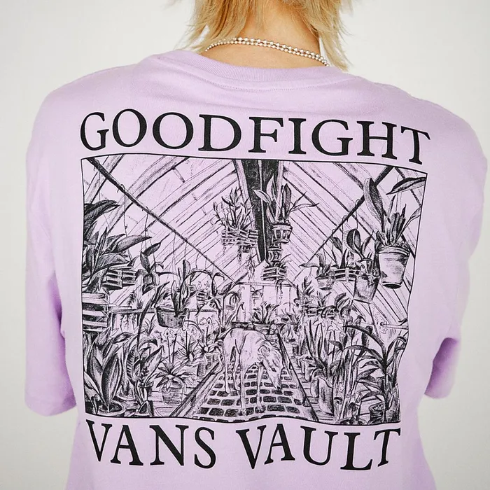 Vans Tshirts and Tops Women Vault By X Goodfight TShirt Purple