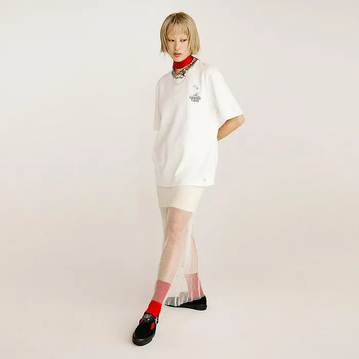 Vans Tshirts and Tops Women Vault By X Goodfight TShirt White
