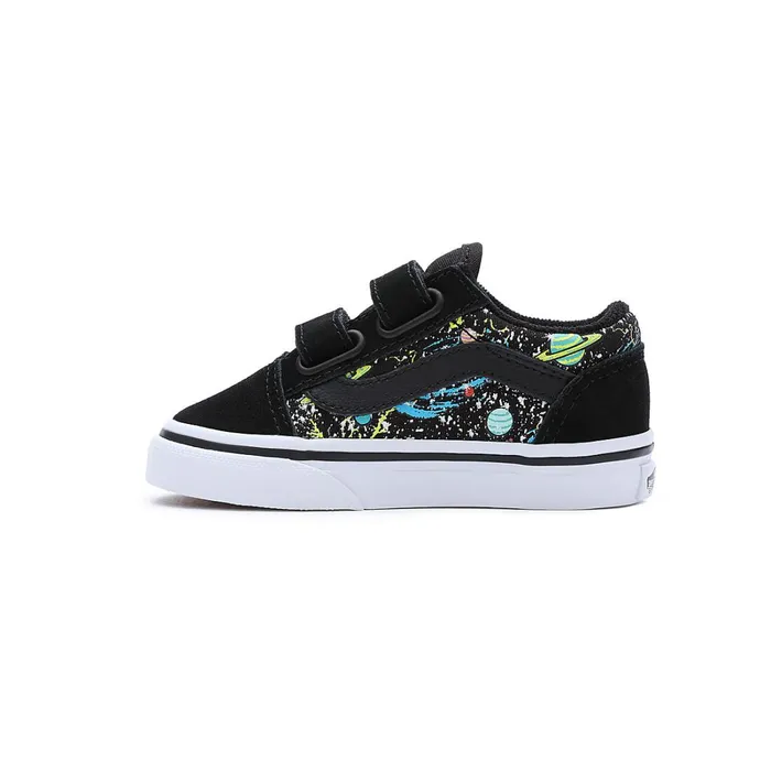Vans Toddler Shoes 14 Years Kids Toddler Old Skool Hook And Loop Shoes 14 Years Black