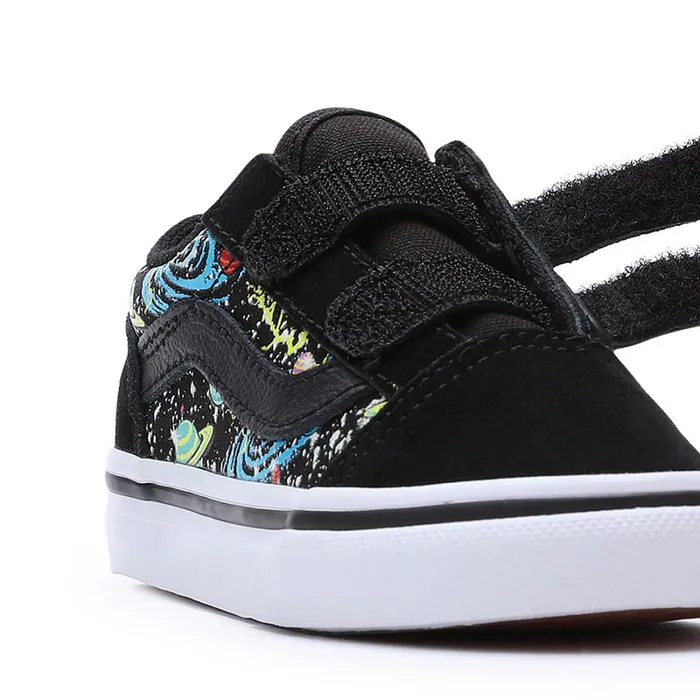 Vans Toddler Shoes 14 Years Kids Toddler Old Skool Hook And Loop Shoes 14 Years Black