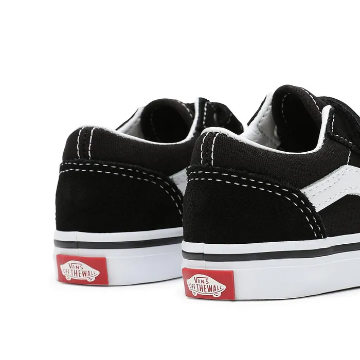 Vans Toddler Shoes 14 Years Kids Toddler Old Skool Hook And Loop Shoes 14 Years Black