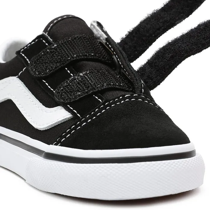 Vans Toddler Shoes 14 Years Kids Toddler Old Skool Hook And Loop Shoes 14 Years Black