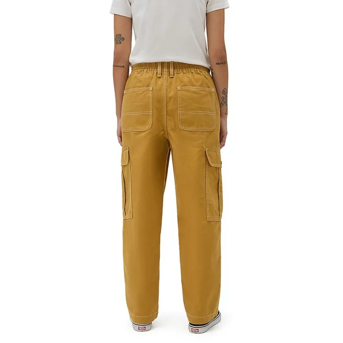 Vans Trousers and Chinos Women Sidewalk Trousers Brown