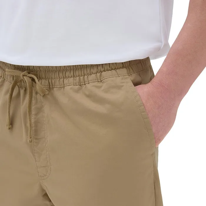 Vans Trousers and Jeans Men Range Relaxed Elastic Trousers Beige
