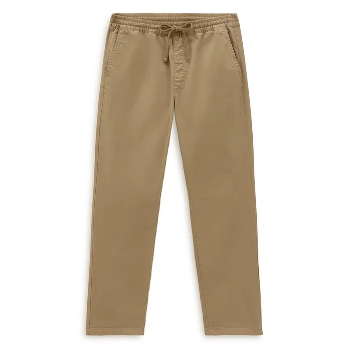 Vans Trousers and Jeans Men Range Relaxed Elastic Trousers Beige