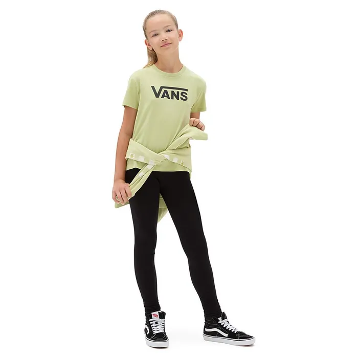 Vans View All Kids Girl Flying V Crew TShirt 814 Years Green