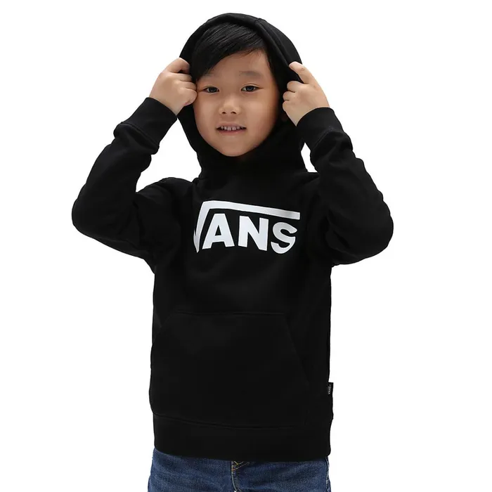 Vans View All Kids Little Classic Pullover Hoodie 28 Years Black White