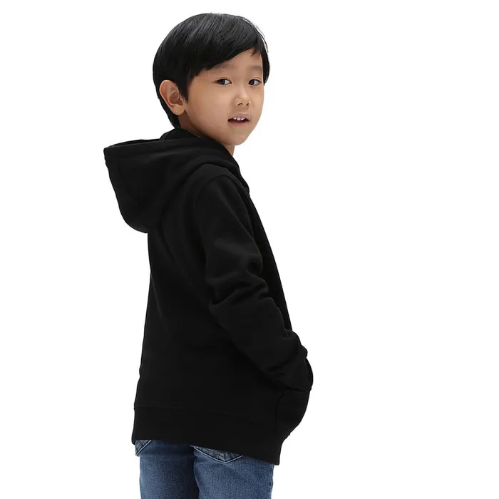 Vans View All Kids Little Classic Pullover Hoodie 28 Years Black White