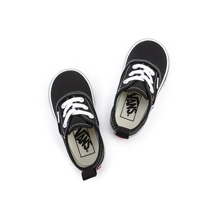 Vans View All Kids Toddler Authentic Elastic Lace Shoes 14 Years Black
