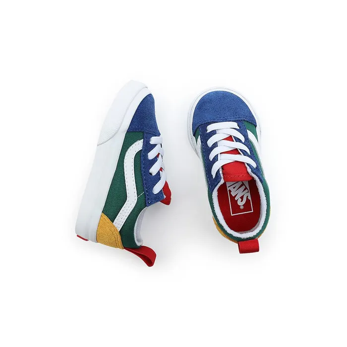 Vans View All Kids Toddler Yacht Club Old Skool Elastic Lace Shoes 14 Years Multicolour