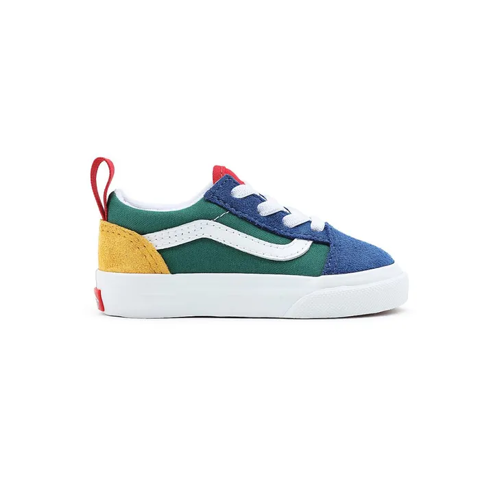 Vans View All Kids Toddler Yacht Club Old Skool Elastic Lace Shoes 14 Years Multicolour