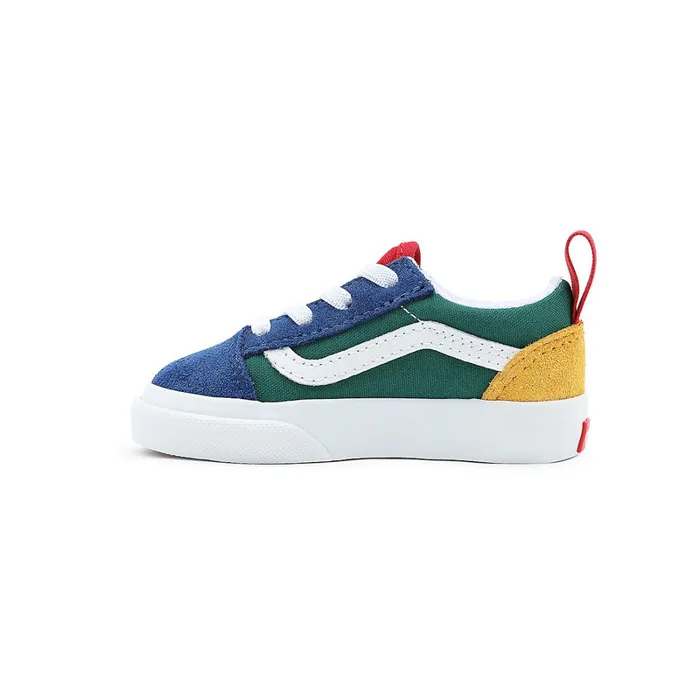 Vans View All Kids Toddler Yacht Club Old Skool Elastic Lace Shoes 14 Years Multicolour