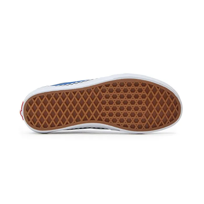 Vans View All Kids Youth Checkerboard Foxing Sk8Low Shoes 814 Years Blue