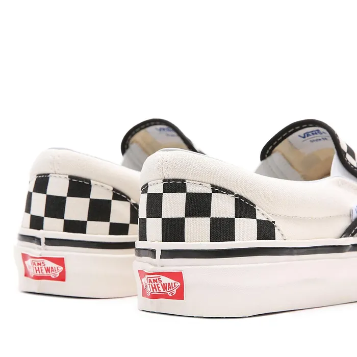 Vans View All Men Anaheim Factory Classic SlipOn 98 DX Shoes Black White