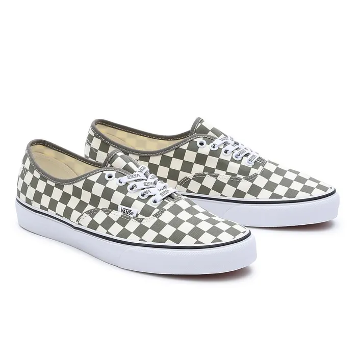 Vans View All Men Check Authentic Shoes Green