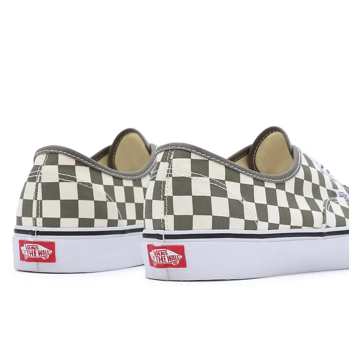 Vans View All Men Check Authentic Shoes Green