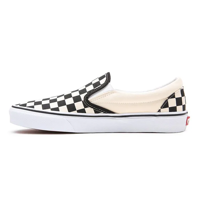 Vans View All Men Checkerboard Classic SlipOn Shoes Black White