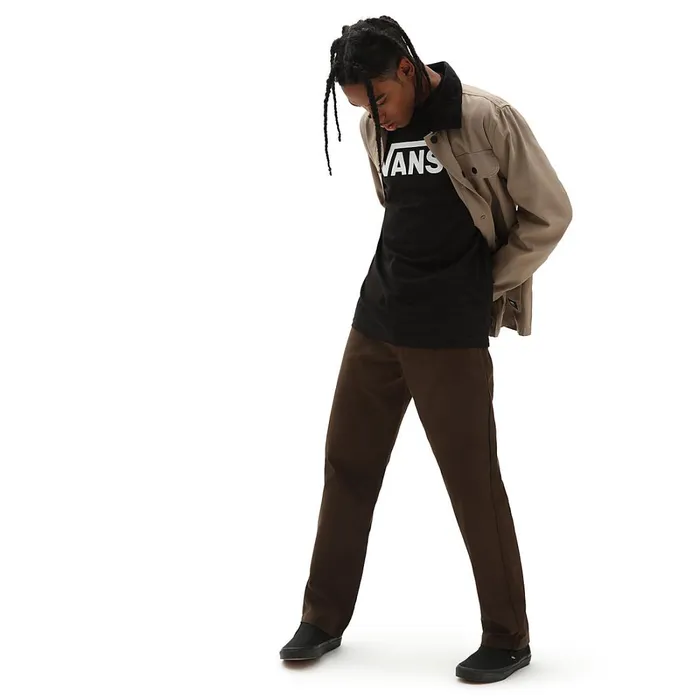 Vans View All Men Classic Long Sleeve TShirt Black White