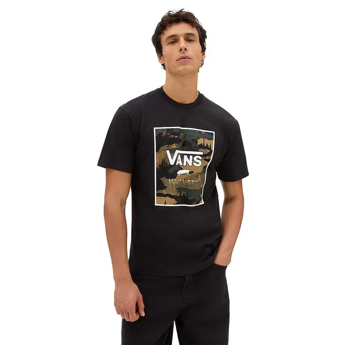 Vans View All Men Classic Print Box TShirt Black Green