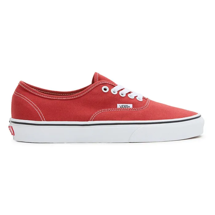 Vans View All Men Color Theory Authentic Shoes Red