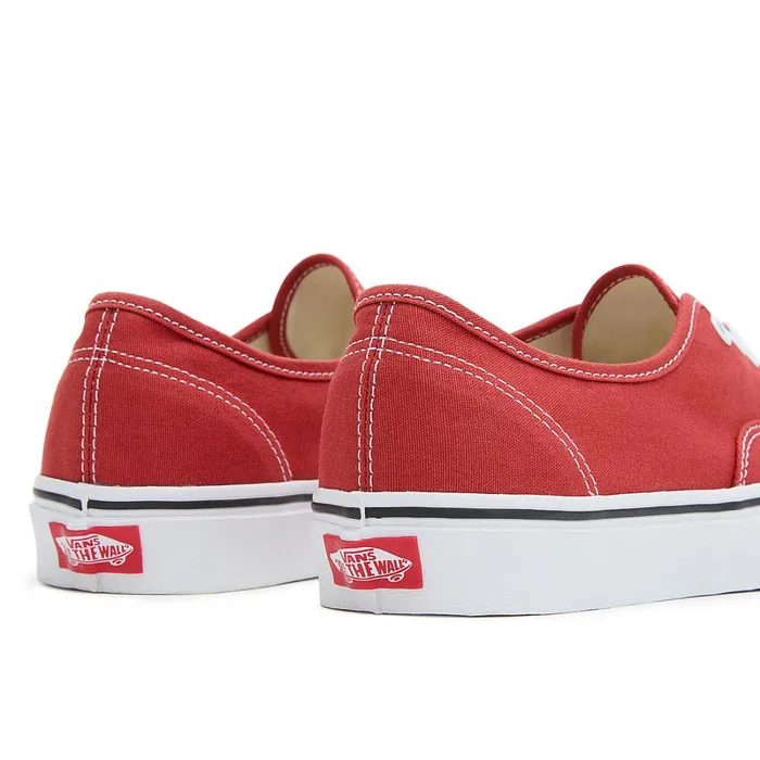 Vans View All Men Color Theory Authentic Shoes Red