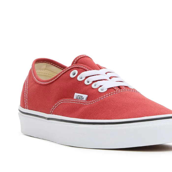 Vans View All Men Color Theory Authentic Shoes Red
