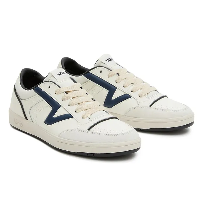 Vans View All Men Lowland ComfyCush JMP Vintage Leather Shoes White