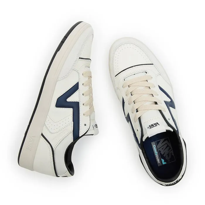 Vans View All Men Lowland ComfyCush JMP Vintage Leather Shoes White
