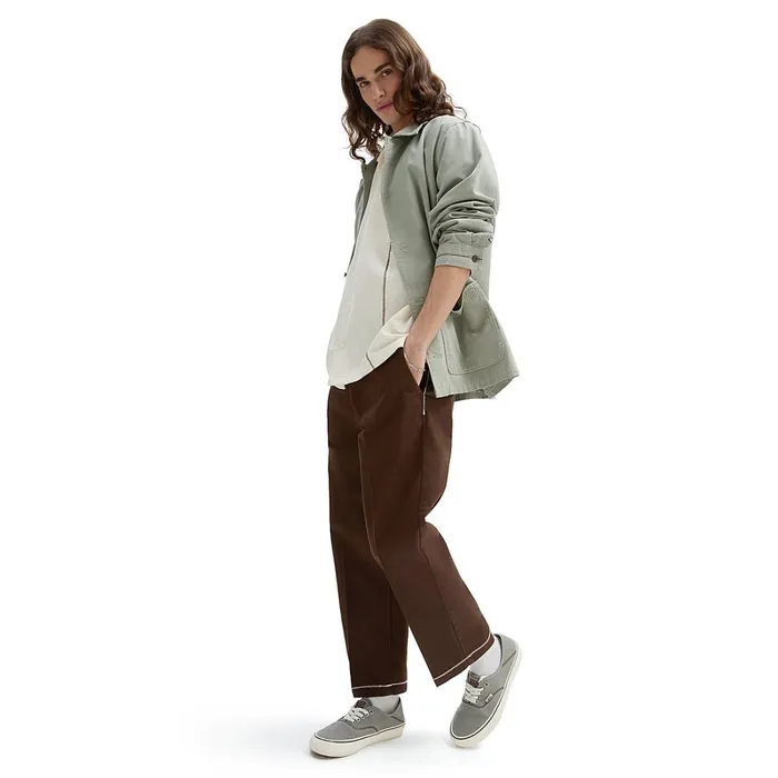 Vans View All Men Michael February Authentic Relaxed Cropped Chino Trousers Brown
