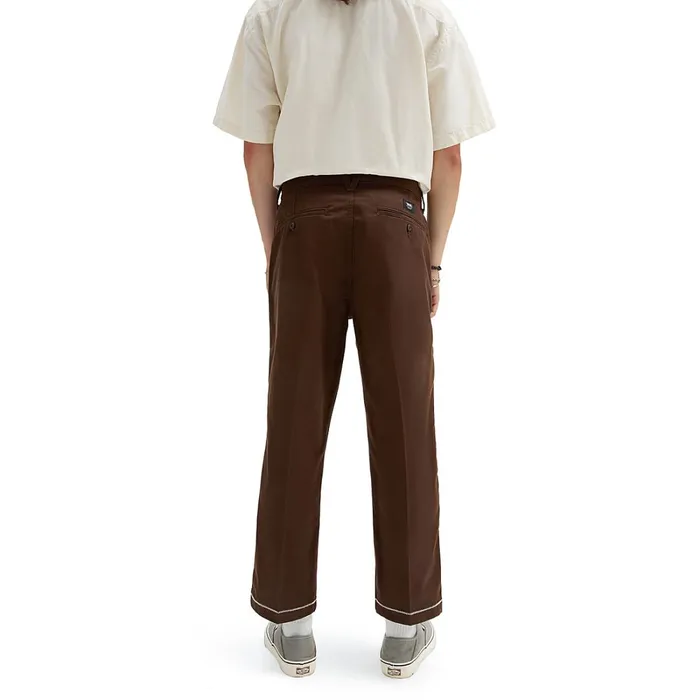 Vans View All Men Michael February Authentic Relaxed Cropped Chino Trousers Brown