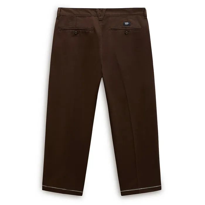 Vans View All Men Michael February Authentic Relaxed Cropped Chino Trousers Brown