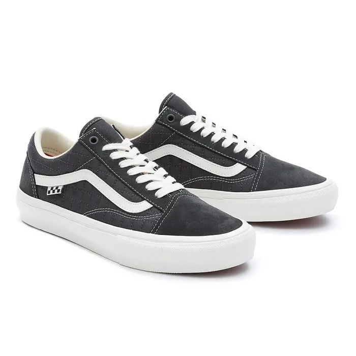 Vans View All Men Quilted Skate Old Skool Shoes Grey
