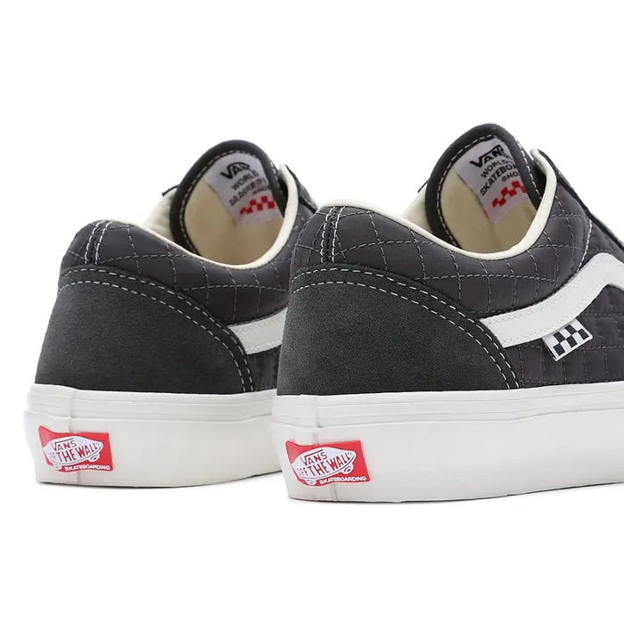 Vans View All Men Quilted Skate Old Skool Shoes Grey