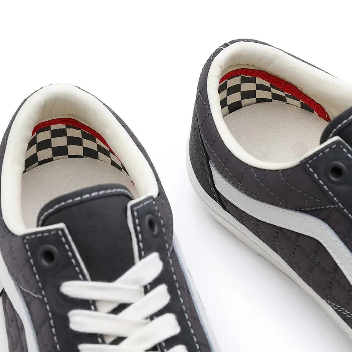 Vans View All Men Quilted Skate Old Skool Shoes Grey