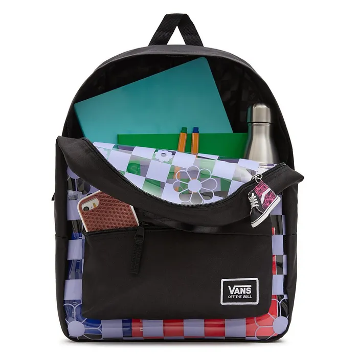 Vans View All Men See Thru Realm Backpack Purple