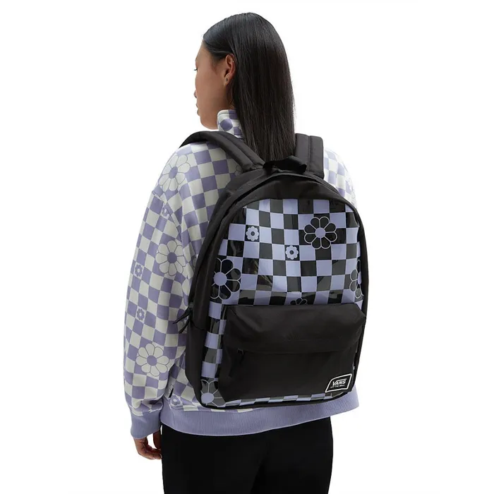 Vans View All Men See Thru Realm Backpack Purple