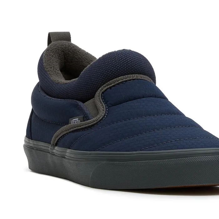 Vans View All Men SlipOn Mid Cozy Mesh Shoes Blue