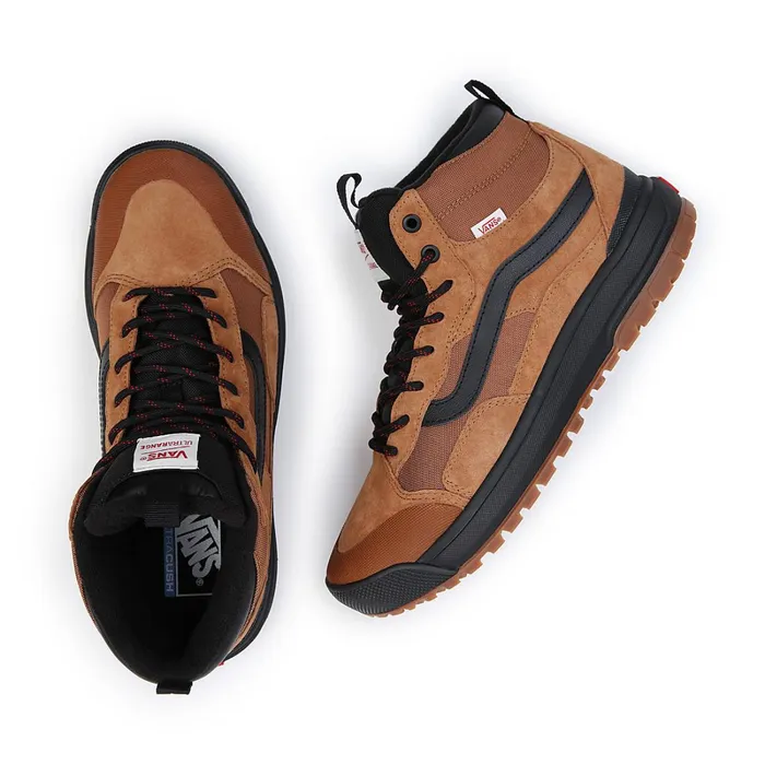 Vans View All Men UltraRange Exo Hi MTE1 Shoes Brown Orange
