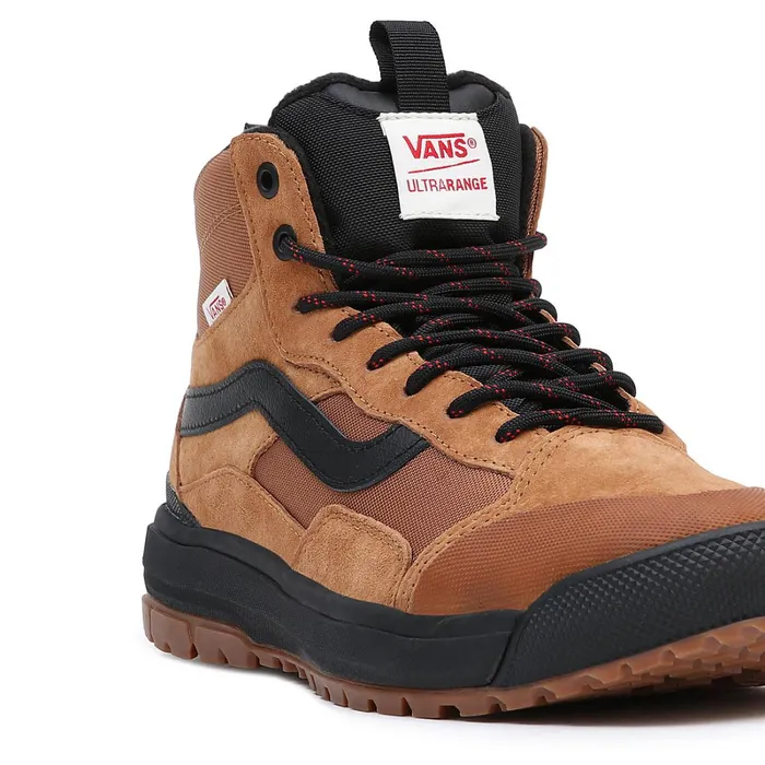 Vans View All Men UltraRange Exo Hi MTE1 Shoes Brown Orange