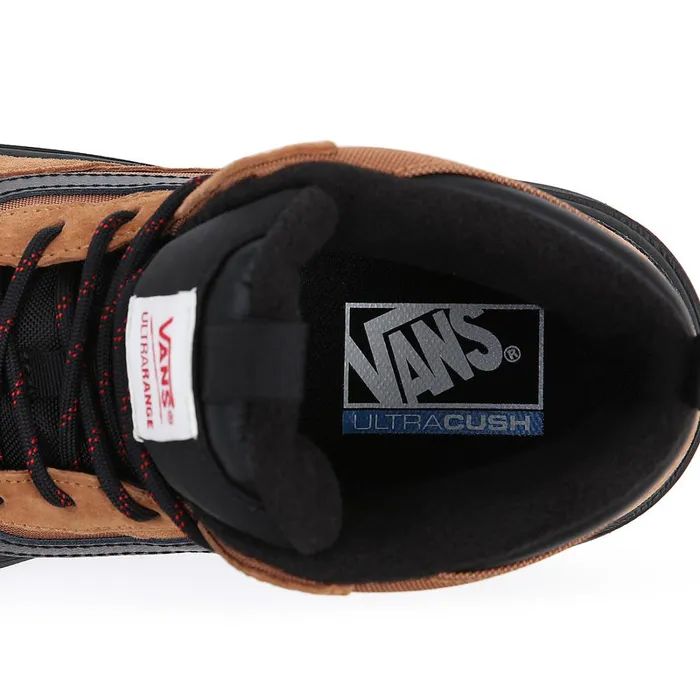 Vans View All Men UltraRange Exo Hi MTE1 Shoes Brown Orange