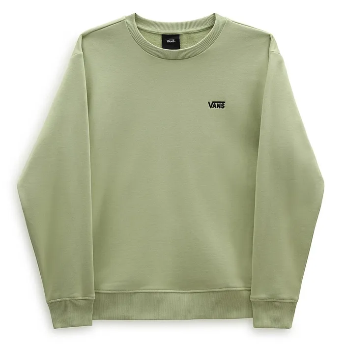 Vans View All Women Flying V Boyfriend Fit Crew Sweatshirt Green