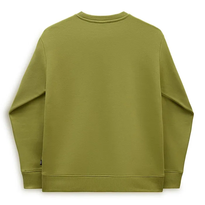Vans View All Women Flying V Boyfriend Fit Crew Sweatshirt Green