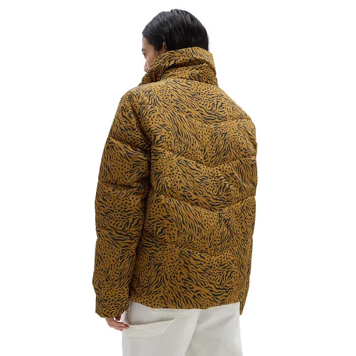 Vans View All Women Foundry Print Puff MTE Jacket Brown