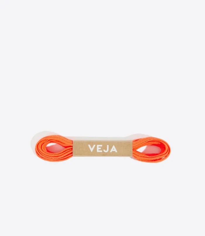 VEJA Accessories MenWomen LACES PET ORANGE FLUO