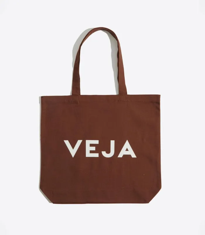 VEJA Accessories MenWomen TOTE BAG COTTON CHOCOLATE