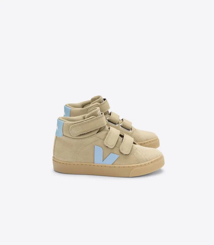 VEJA Esplar Mid Kids ESPLAR MID SUEDE DUNE STEEL